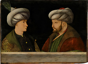 Fatih Sultan Mehmet ve Veliaht Cem Sultan’ın Bir Portresi